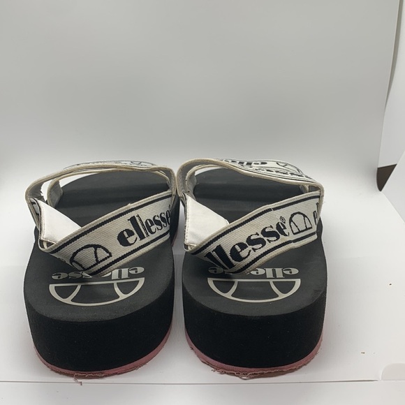 Ellesse "Giglio Text" women black platform Sandals size US 9 UK 7 EUR 40.5 - Picture 3 of 5